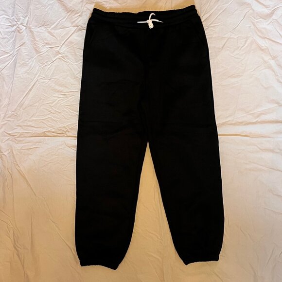 Black Unisex Sweatpants - Picture 1 of 4